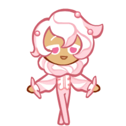 🍮 Стикер «Whipped Cream Cookie» для Telegram