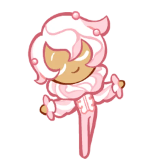 🍮 Стикер «Whipped Cream Cookie» для Telegram