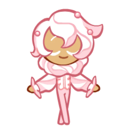 🍮 Стикер «Whipped Cream Cookie» для Telegram