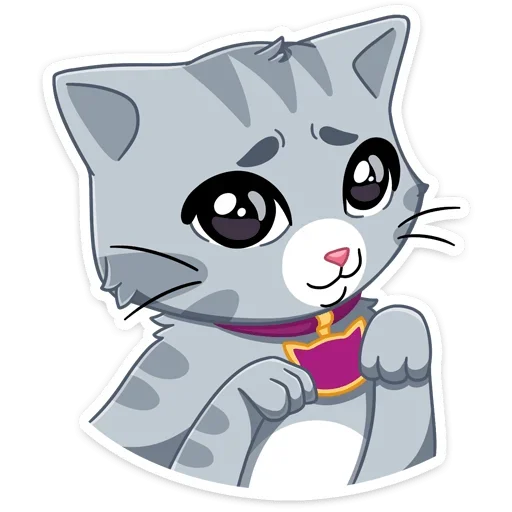 🥺 Стикер «Табби - Whiskas®» для Telegram