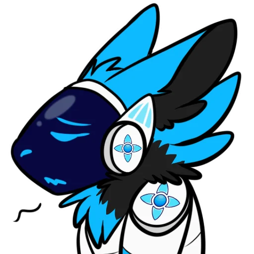😩 Стикер «Whisky The Protogen» для Telegram