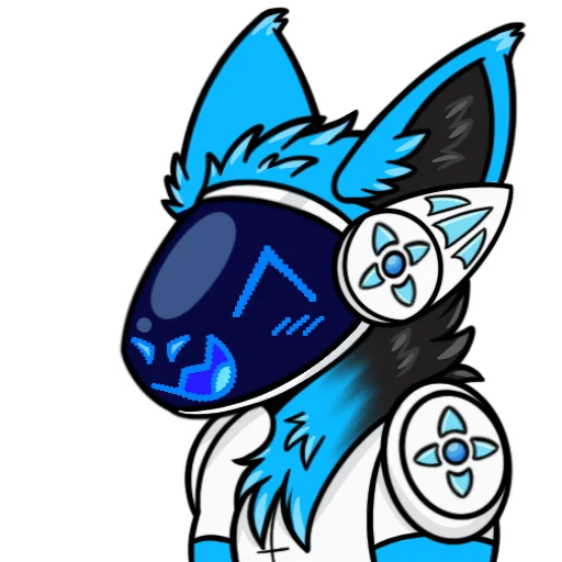 😁 Стикер «Whisky The Protogen» для Telegram