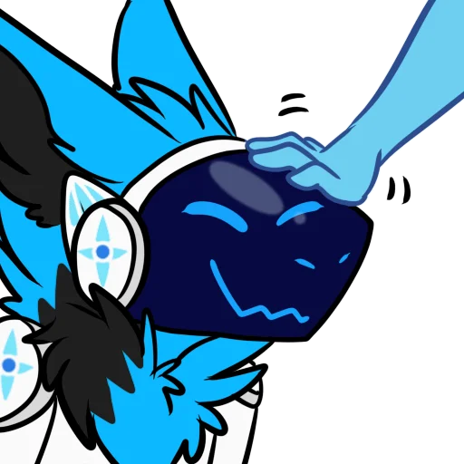 ☺️ Стикер «Whisky The Protogen» для Telegram