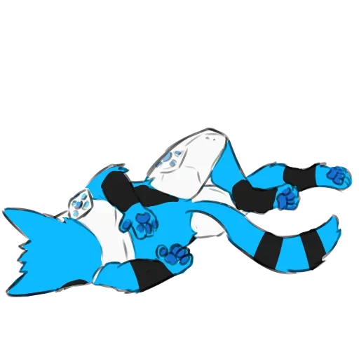 ☠ Стикер «Whisky The Protogen» для Telegram