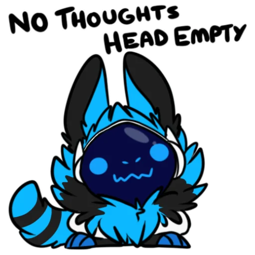 🙃 Стикер «Whisky The Protogen» для Telegram