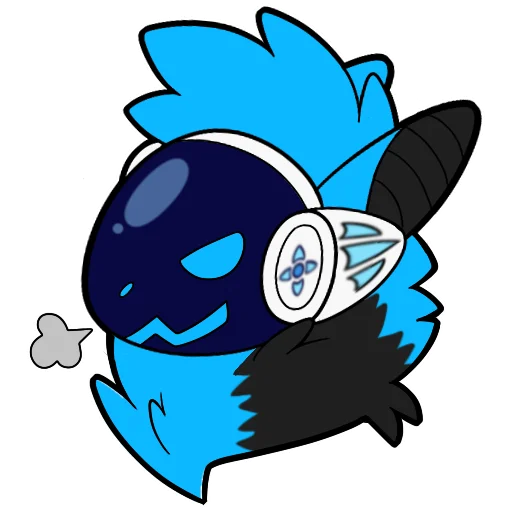 😏 Стикер «Whisky The Protogen» для Telegram