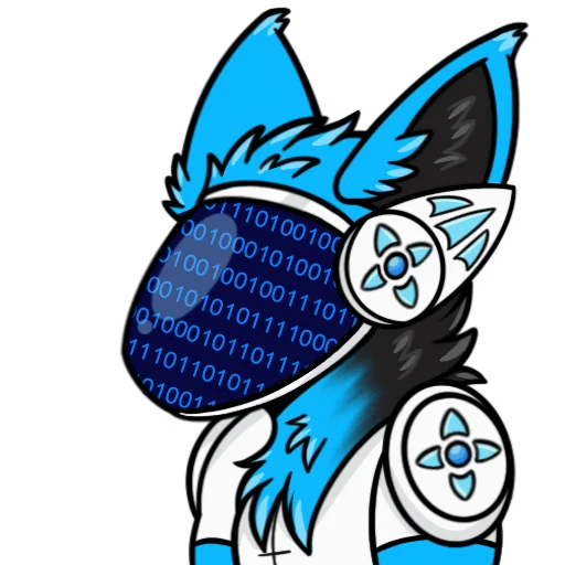 Стикерпак Whisky The Protogen для Telegram