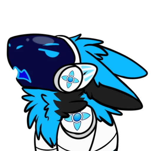 😔 Стикер «Whisky The Protogen» для Telegram