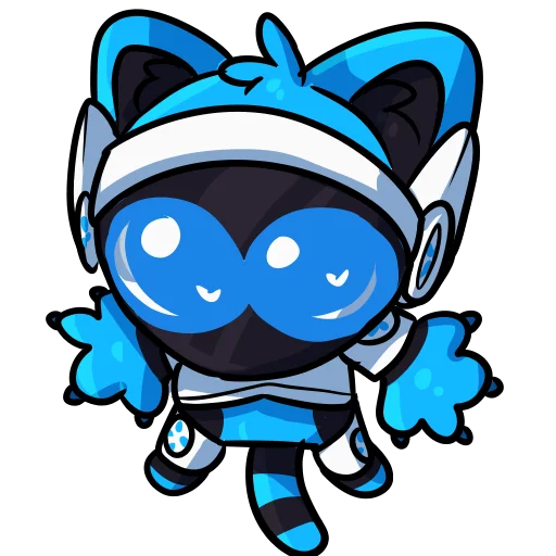 👀 Стикер «Whisky The Protogen» для Telegram