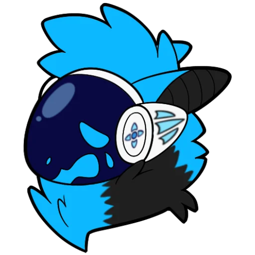 😢 Стикер «Whisky The Protogen» для Telegram