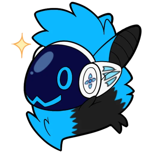 😃 Стикер «Whisky The Protogen» для Telegram