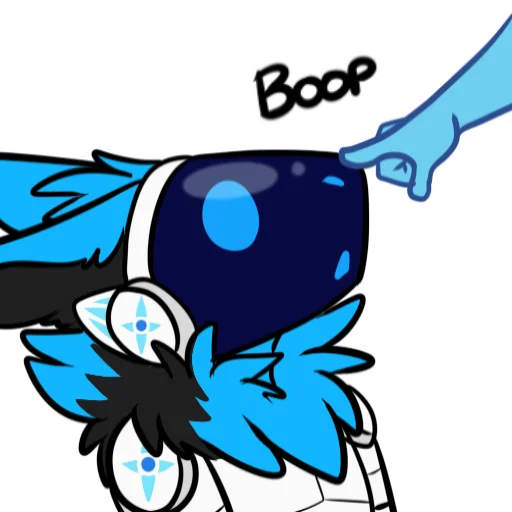 🫤 Стикер «Whisky The Protogen» для Telegram