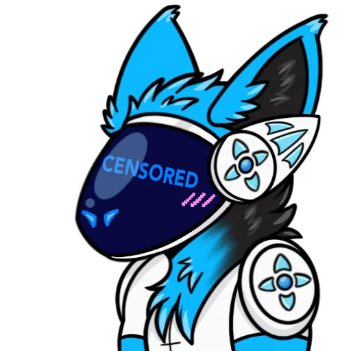 ⚠️ Стикер «Whisky The Protogen» для Telegram