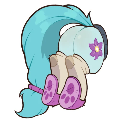 🍒 Стикер «Whispy Slippers» для Telegram