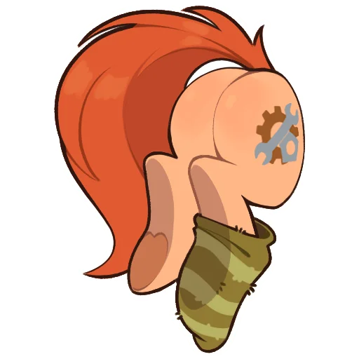 🍑 Стикер «Whispy Slippers» для Telegram