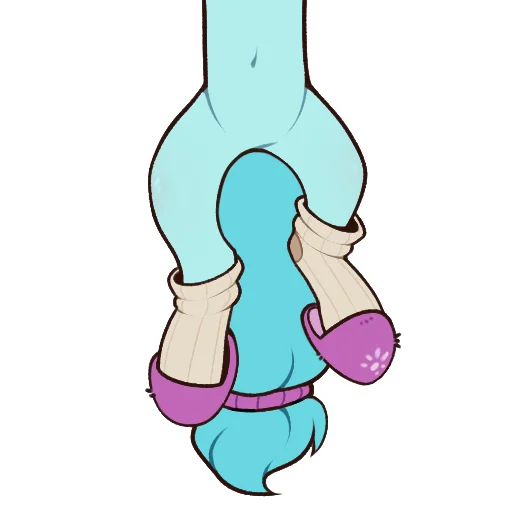 📗 Стикер «Whispy Slippers» для Telegram