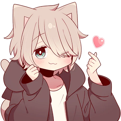 ❣ Стикер «Коричневый котенок 2» для Telegram