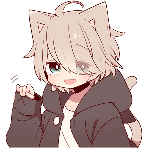 😌 Стикер «Коричневый котенок 2» для Telegram