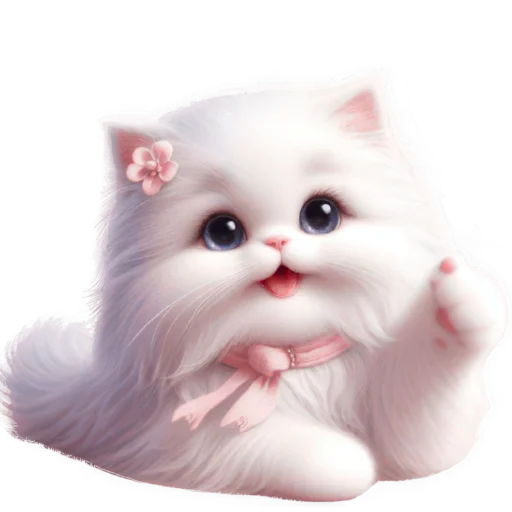 🔥 Стикер «Сладкая киса» для Telegram