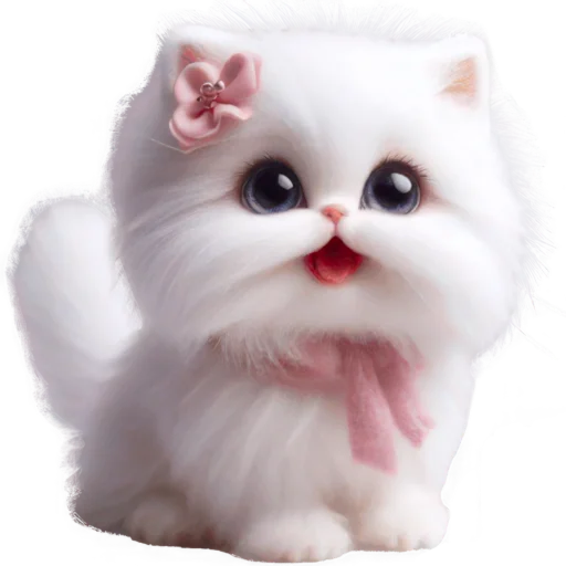🤗 Стикер «Сладкая киса» для Telegram