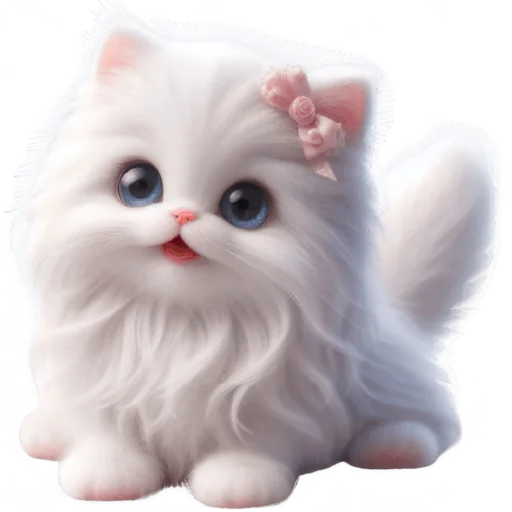 🥰 Стикер «Сладкая киса» для Telegram