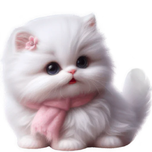 🥹 Стикер «Сладкая киса» для Telegram