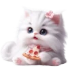 🍕 Эмодзи «Сладкая киса» для Telegram