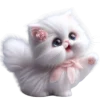 🥹 Эмодзи «Сладкая киса» для Telegram