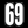 Стикер 39 white