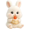 🍰 Эмодзи «Пушистый кролик» для Telegram