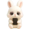📱 Эмодзи «Пушистый кролик» для Telegram