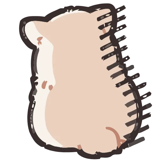 😔 Эмодзи «Fluffy» для Telegram