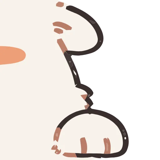 🐶 Эмодзи «Fluffy» для Telegram