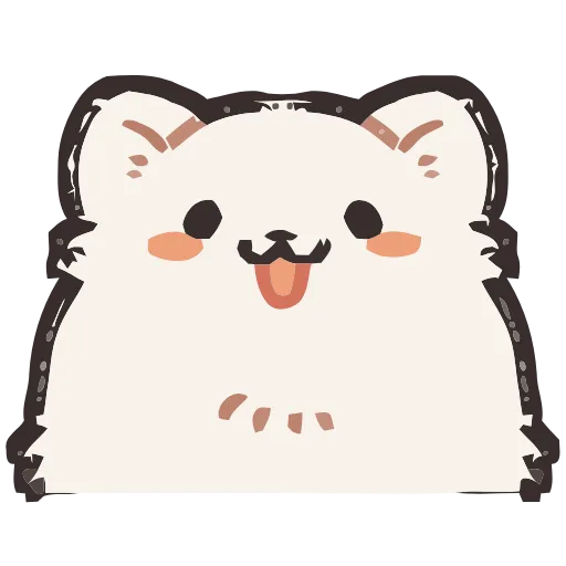 😀 Эмодзи «Fluffy» для Telegram