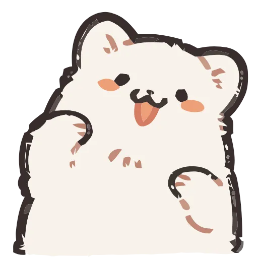 🐶 Эмодзи «Fluffy» для Telegram