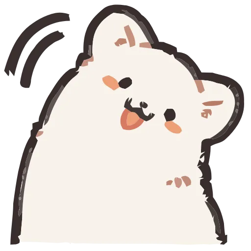 😀 Эмодзи «Fluffy» для Telegram