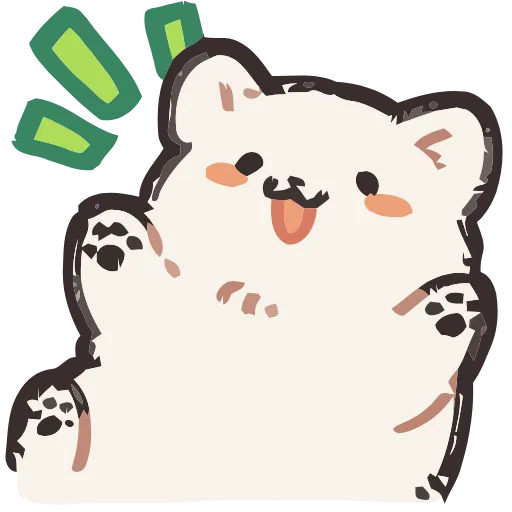 😳 Эмодзи «Fluffy» для Telegram