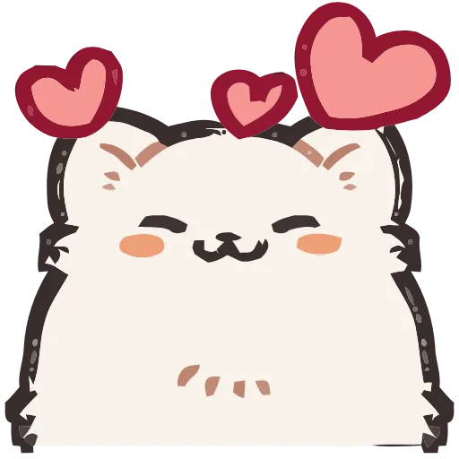 Стикерпак Fluffy для Telegram