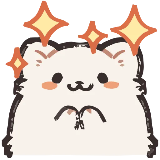 ✨ Эмодзи «Fluffy» для Telegram