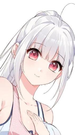 😊 Стикер «WhItE HaIr 1» для Telegram