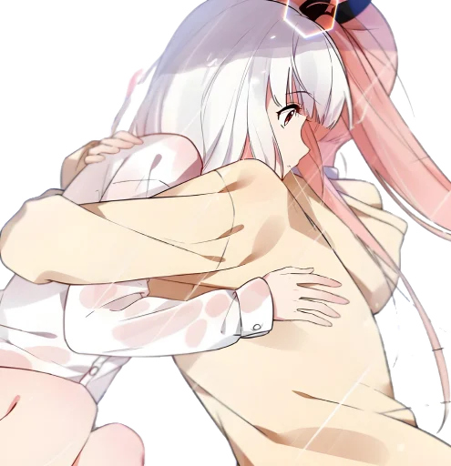 🤗 Стикер «WhItE HaIr 1» для Telegram