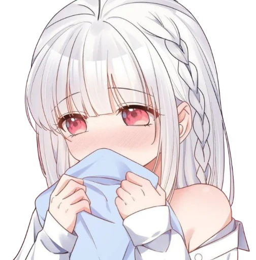😳 Стикер «WhItE HaIr 1» для Telegram