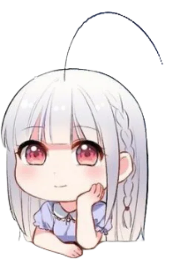 😊 Стикер «WhItE HaIr 1» для Telegram