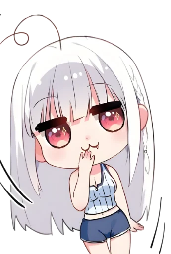🤭 Стикер «WhItE HaIr 1» для Telegram