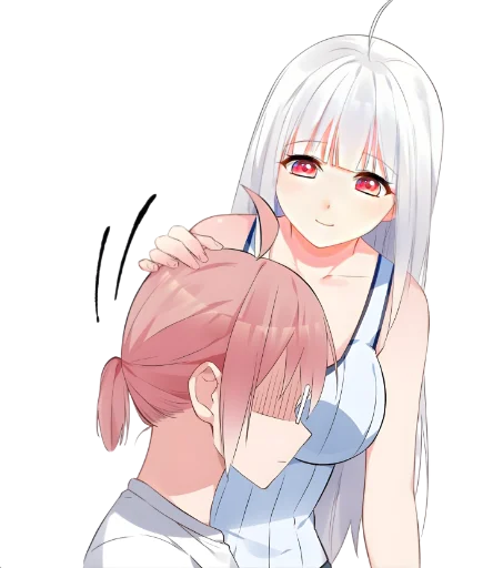 😊 Стикер «WhItE HaIr 1» для Telegram