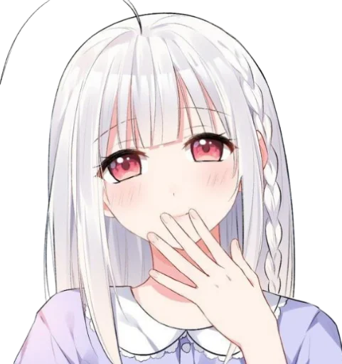 😊 Стикер «WhItE HaIr 1» для Telegram