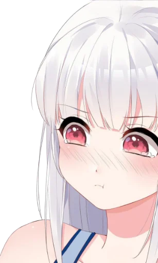 🥺 Стикер «WhItE HaIr 1» для Telegram