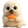 🍣 Эмодзи «Белый тюлень» для Telegram