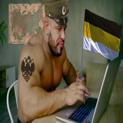 😎 Стикер «Белый пак» для Telegram