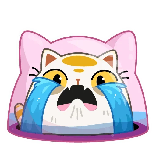 😭 Стикер «Уфо белый» для Telegram